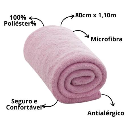 Imagem de Cobertor Mantinha Microfibra Baby 80cm X 1,10m CAMESA