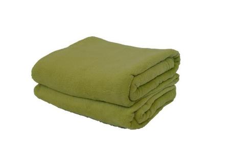Imagem de Cobertor Microfibra Plush Verde Prime