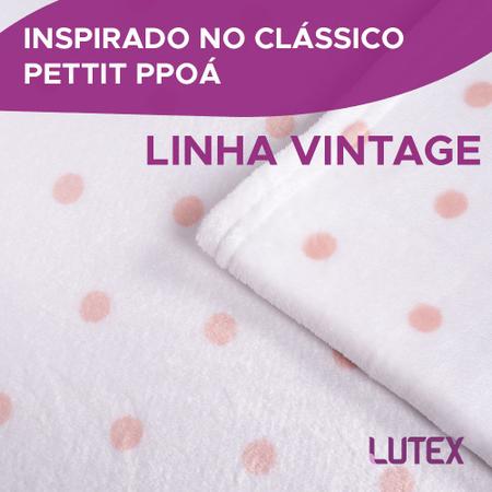 Imagem de Cobertor Microfibra Queen Blanket Vintage 300 Petit Poá Bolinhas Toque de seda Extra Soft Kacyumara
