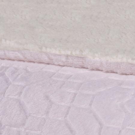 Imagem de Cobertor Queen Size Plush/Sherpa Bella Enxovais Dreams Kloe
