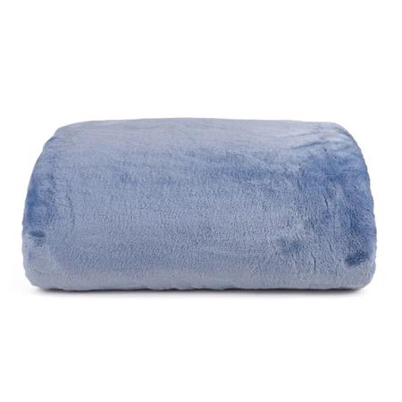 Imagem de Cobertor Queen Soft Premium Naturalle Azul