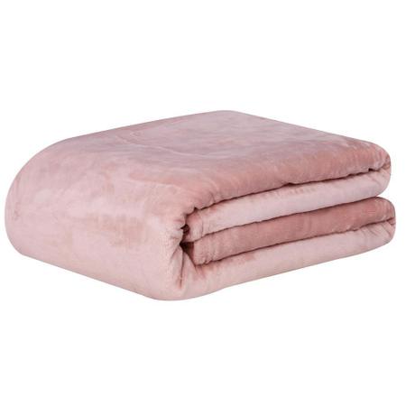 Imagem de Cobertor Soft King 240X260Cm 340Gr Rosa Naturalle Fashion