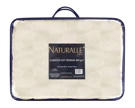 Imagem de Cobertor Soft Premium 480 Casal - Naturalle Fashion - Pérola