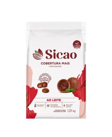 Imagem de Cobertura Gotas Mais Chocolate Ao Leite 1,01KG Sicao