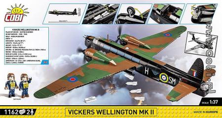Imagem de Cobi 5723 - aviao militar reino unido bombardeiro vickers wellington mk.ii 1162 pcs