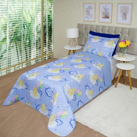 Cobre Leito Solteiro Colcha Infantil Jogo de Cama Cobreleito Menino Menina 02 Peças - Aquarela - Tapetemalha Enxovais Imagem de Cobre Leito Solteiro Colcha Infantil Jogo de Cama Cobreleito Menino Menina 02 Peças