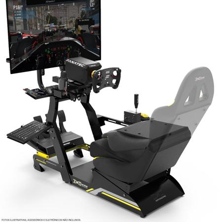 Suporte cockpit para volante logitech g25 g27 g29 g920 g923 - VELOCE  COCKPIT - Controle Simulador - Magazine Luiza