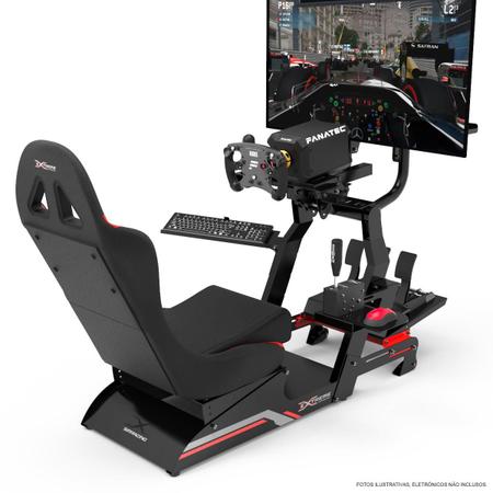 Suporte Para Volante Cockpit Simulador SR Logitech G27,G29,G920,G923,  Fanatec, Thrustmaster - Extreme Simracing - Controle Simulador - Magazine  Luiza