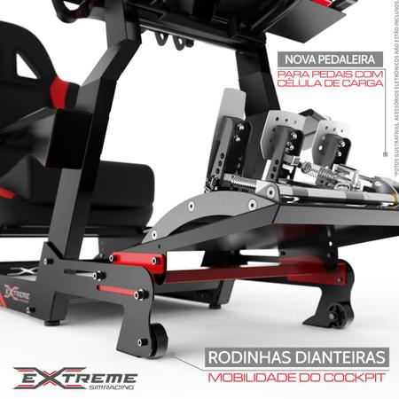 Suporte cockpit para volante logitech g25 g27 g29 g920 g923 veloce v1.5 -  VELOCE COCKPIT - Controle Simulador - Magazine Luiza