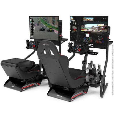 Imagem de Cockpit Simulador Suporte Para Volante X Retrátil V3 Extreme Simracing