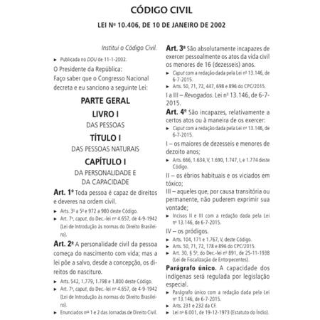 Imagem de Código Civil 7ª Edição - CC de bolso - 2024 Rideel