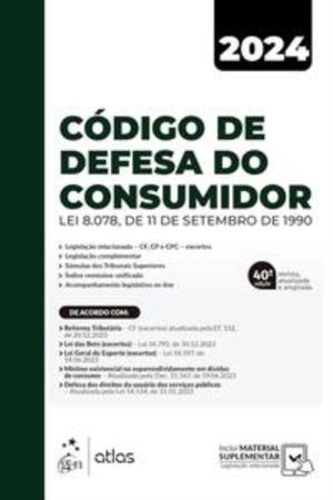 Imagem de Codigo de defesa do consumidor - 40ed/24 - ATLAS