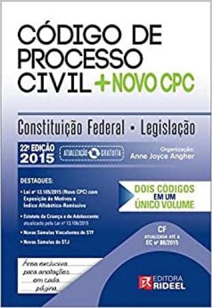 Imagem de Código de Processo Civil. Novo CPC - RIDEEL