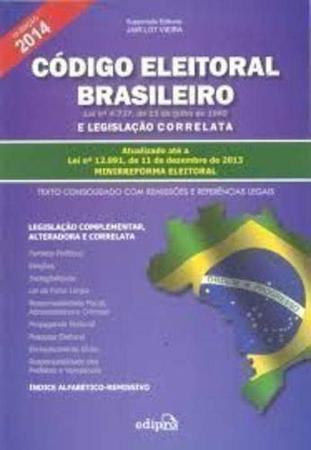 Imagem de Código Eleitoral Brasileiro e Legislação Complementar
