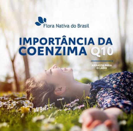 Imagem de Coenzima Q10 100% Pura (200mg por porção) 60 Caps Flora Nativa - Flora Nativa do Brasil