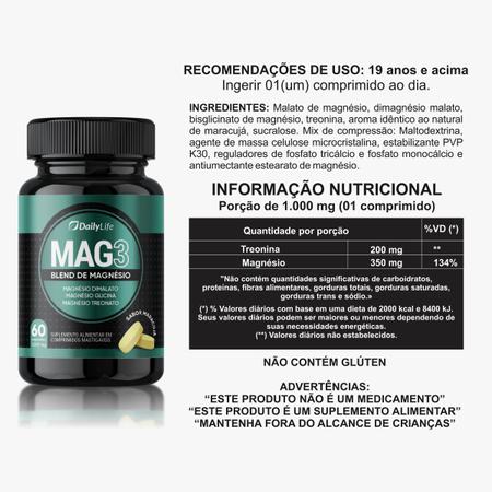 Imagem de Coenzima Q10 + Magnesio Mag3 100% + Colageno Tipo 2