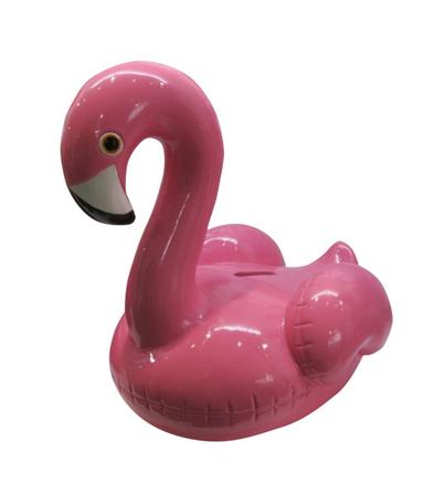 Imagem de Cofre em Cerâmica Rosa Shy Flamingo by Urban Ref.40098