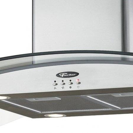 Imagem de Coifa de Ilha Island 90cm Fischer 127V Inox