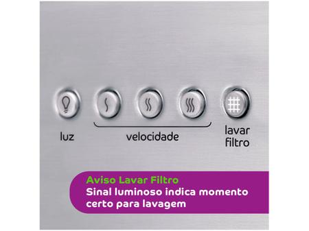 Imagem de Coifa de Parede Consul 90cm Inox 5 e 6 Bocas