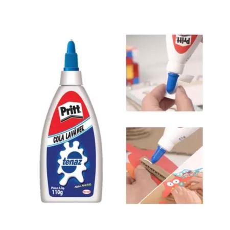 Imagem de Cola Branca Lavável Tenaz Pritt 110g