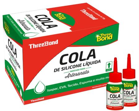 Imagem de Cola de Silicone Liquida 30 g ThreeBond - 1 Unidade