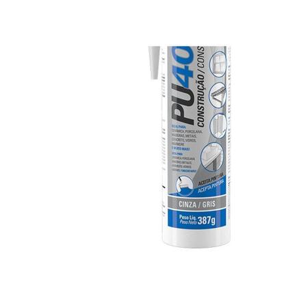 Imagem de Cola Pu40Fix Tekbond Cinza 387G/280Ml