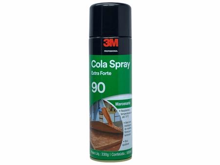 Imagem de Cola Spray 90 Extra Forte 3M Madeira Fórmicas Laminados