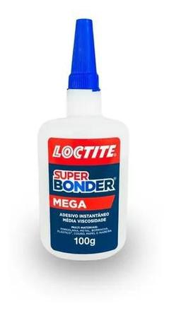 Imagem de Cola Super Bonder Mega Adesivo Multiuso 100g Loctite
