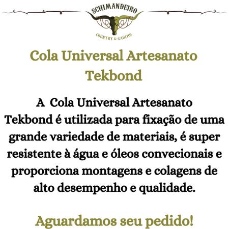 Imagem de Cola Universal Tekbond 17g - Cola Para Artesanatos Em Geral