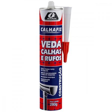 Imagem de Cola Veda Calha Garin Calhafix 280G Incolor