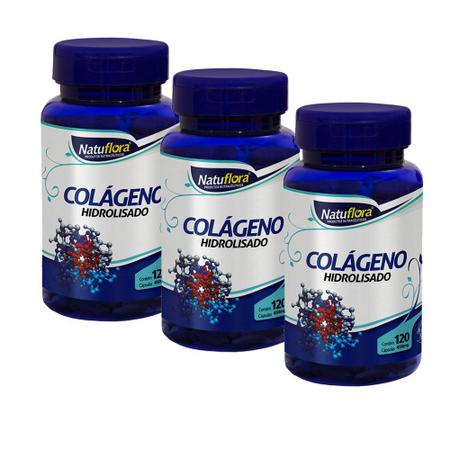 Imagem de Colágeno Hidrolisado - Natuflora - 360 cápsulas - 450 mg