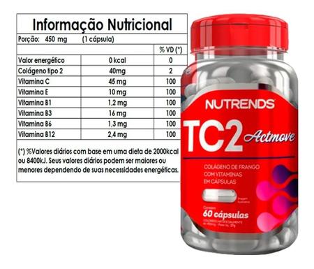 Imagem de Colageno Tipo 2 Uc2 40mg Original Nutrends