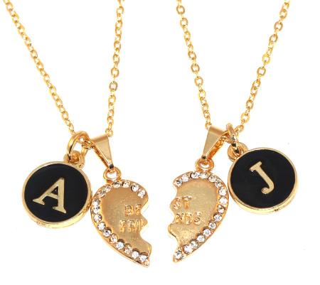 Colar Best Friends Forever Amizade Folheado Ouro 18k - B3 - Milena