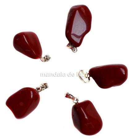 Colar Shocker Jaspe Vermelho - Pedra Natural-Aromear