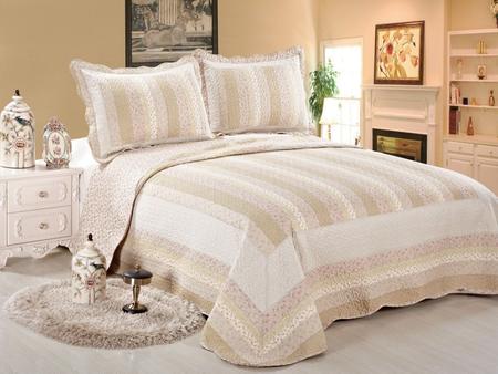 Imagem de Colcha/Cobre-Leito Patchwork Queen Size Camesa