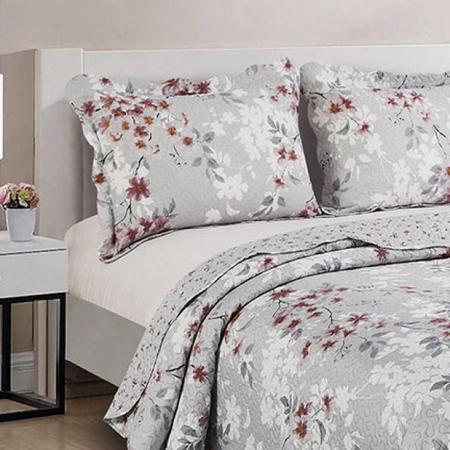 Colcha Evolution Patchwork Solteiro 160X230 Ferina Camesa Imagem de Colcha Evolution Patchwork Solteiro 160X230 Ferina Camesa