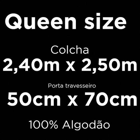 Colcha Queen Size Dohler Piquet Azul 3 Peças Imagem de Colcha Queen Size Dohler Piquet Azul 3 Peças