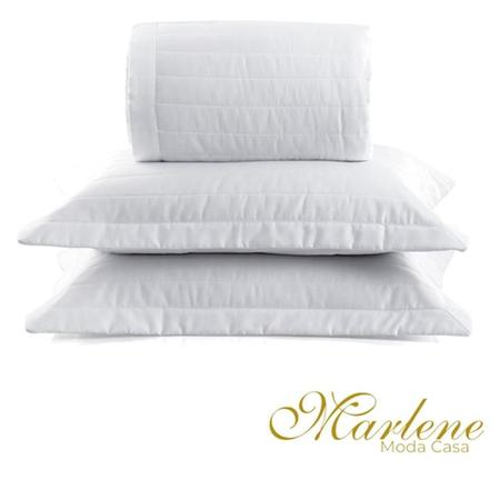 Imagem de Colcha Satinee Stripes Branco Queen