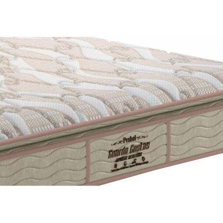 Imagem de Colchão Casal Espuma  Compact AG 65 /  D33    Guarda Costas Extreme Resistence Pillow Top Clean (138x188x28) - Probel