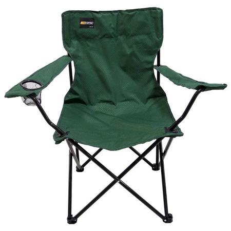 Imagem de Colchão Casal Inflável Grande Kala + 2 Cadeiras dobráveis NTK Alvorada para camping e pesca Verde