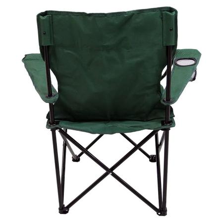 Imagem de Colchão Casal Inflável Grande Kala + 2 Cadeiras dobráveis NTK Alvorada para camping e pesca Verde