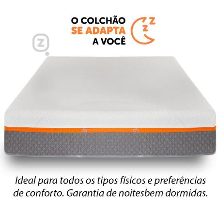 Imagem de Colchão Casal Látex Premium Antialérgico Para Todos Biótipos Zipflex 138x188x25cm