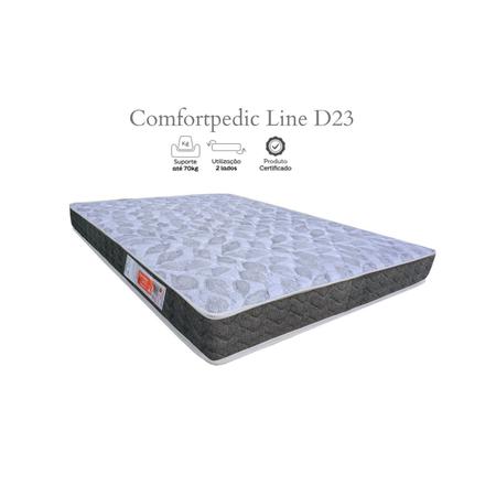 Imagem de Colchão Casal Orthoflex de Espuma D23 Comfortpedic Line 14x138x188cm