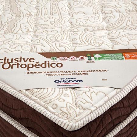 Imagem de Colchão Exclusive Ortopédico Queen (158x198x27) - Ortobom