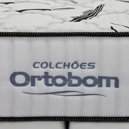 Imagem de Colchão Highfoam Solteiro 78 cm Cinza e Branco - 69787