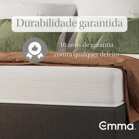 Colchão King Emma Duo Comfort - 10 anos de garantia, conforto