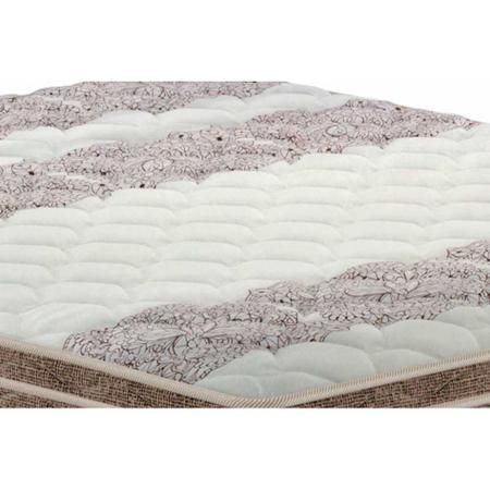 Imagem de Colchão King Espuma D33  / EP Anatômico Firmepedic Guarda Costas PróIntense Plus Euro Pillow Brown (193x203x24) - Probel