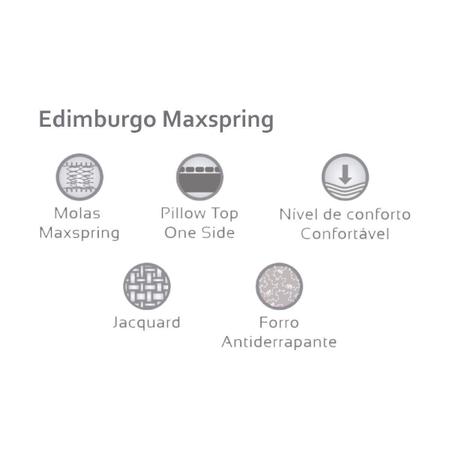 Imagem de Colchão King Molas Maxspring  Edimburgo Euro Pillow (193x203x25) - Herval