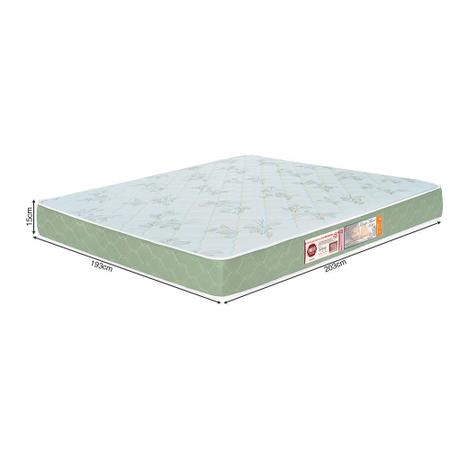 Imagem de Colchão King Size Box Espuma D33 Sleep Max 193x203x18 Verde Castor