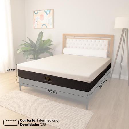 Colchão King Size Hybrid Premium Molas Ensacadas 203x193x28 - King Star - King Star Colchões Imagem de Colchão King Size Hybrid Premium Molas Ensacadas 203x193x28 - King Star